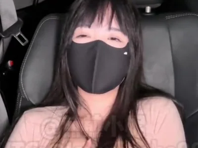 欣欣子的第一次户外露出差点被路人发现-ICICIS