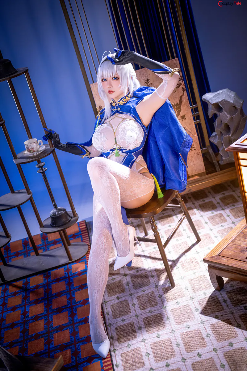 Hoshilily cosplay Mainz Azur Lane (1)