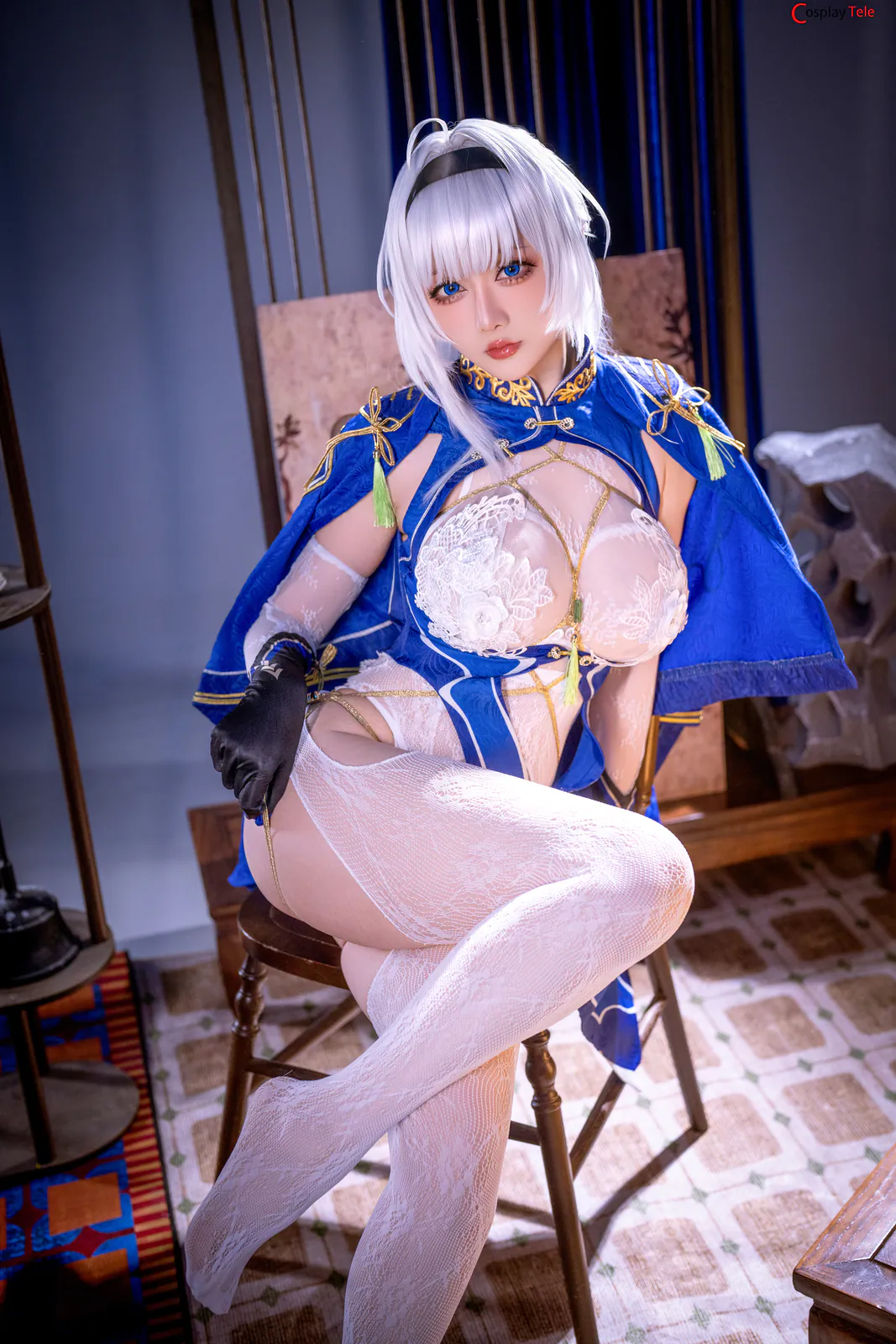 Hoshilily cosplay Mainz Azur Lane (2)