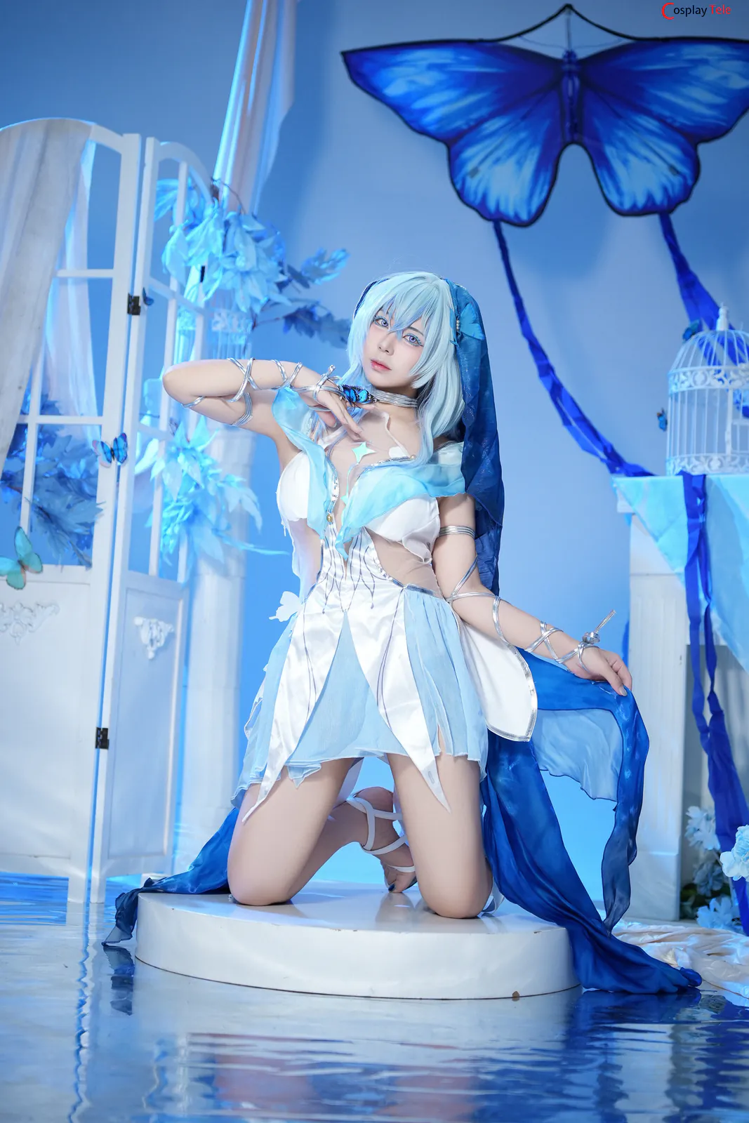 Hu Sensen cosplay The Shorekeeper Wuthering Waves (3)