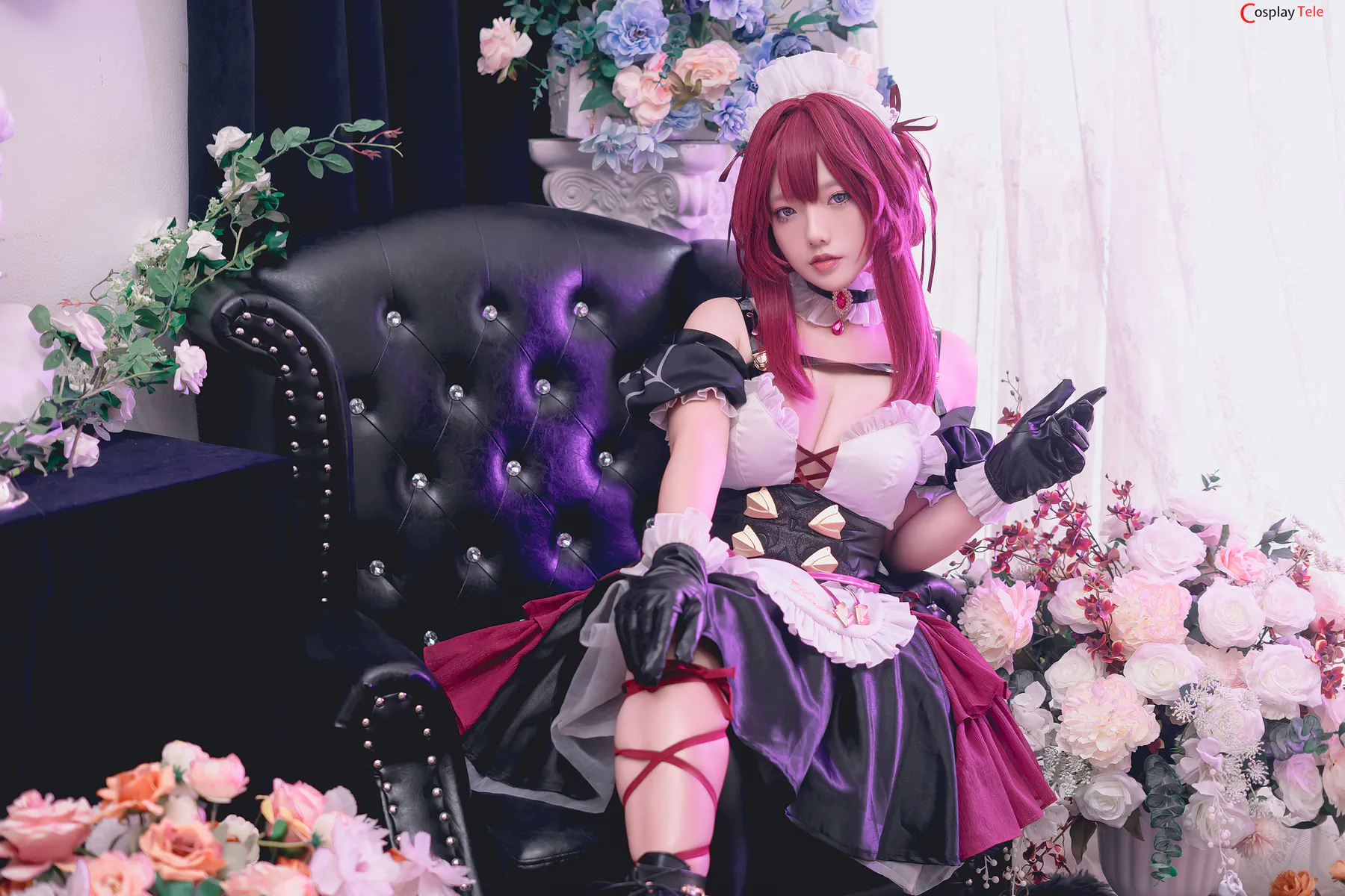 Messie Huang cosplay Kafka HonkaiStar Rail (1)