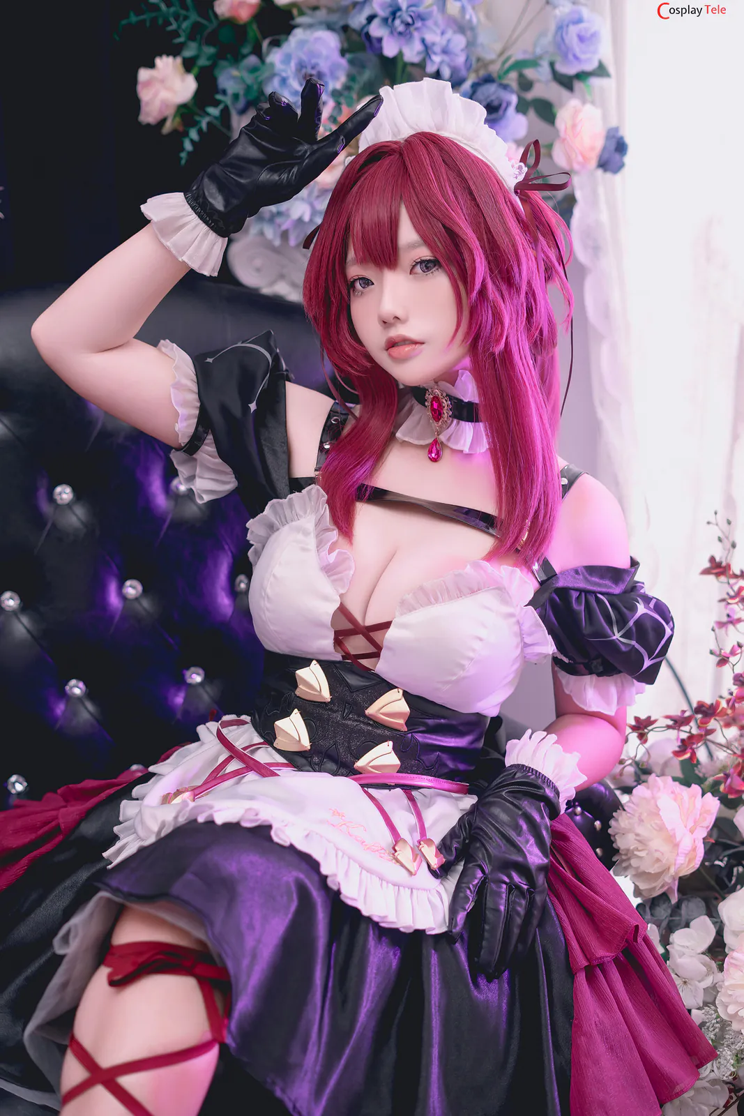 Messie Huang cosplay Kafka HonkaiStar Rail (2)