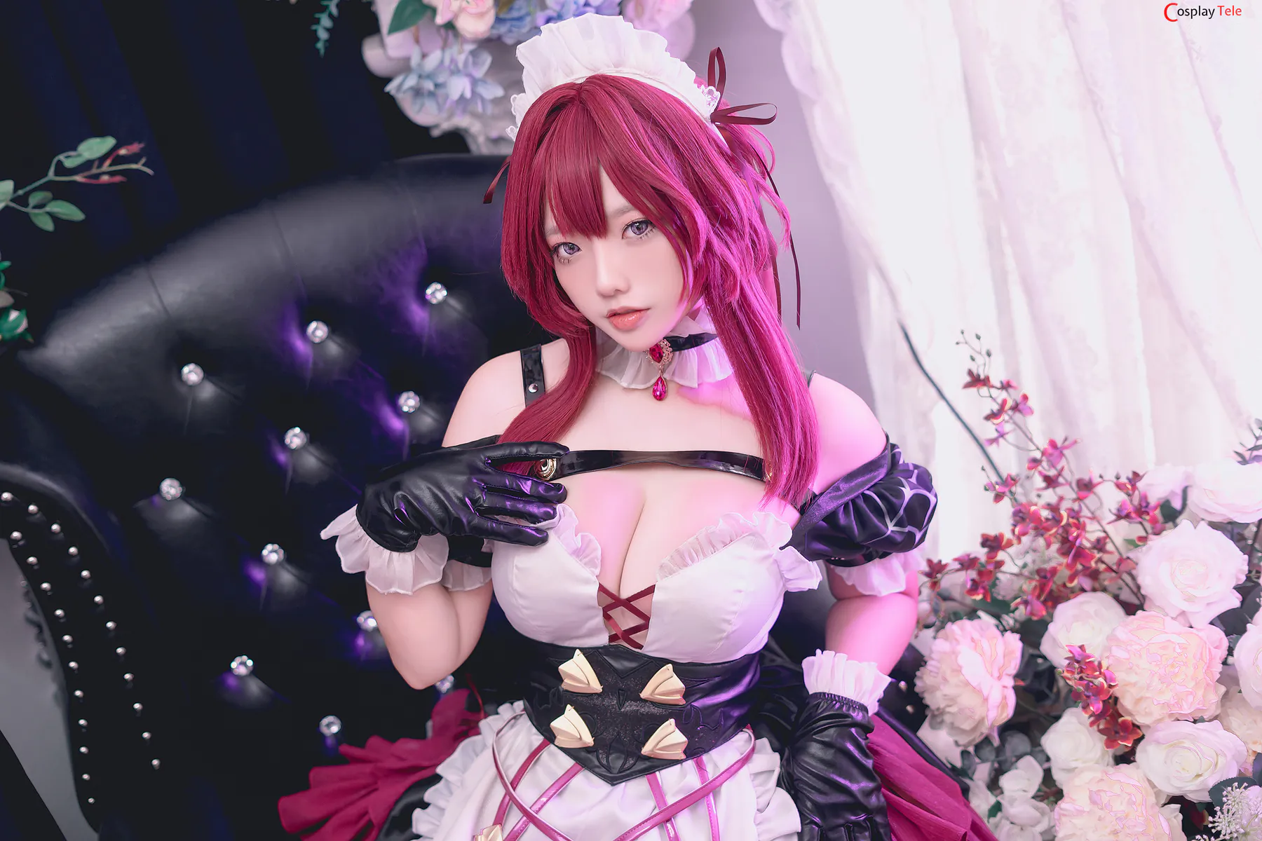 Messie Huang cosplay Kafka HonkaiStar Rail (3)