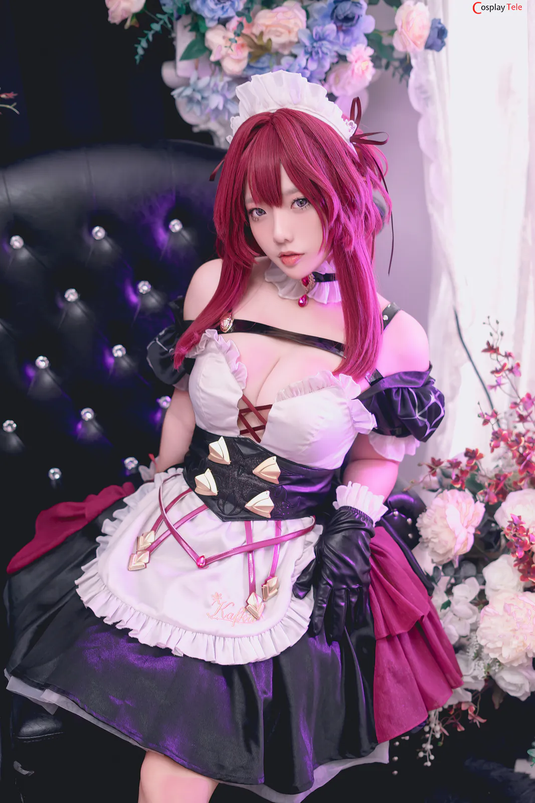 Messie Huang cosplay Kafka HonkaiStar Rail (4)