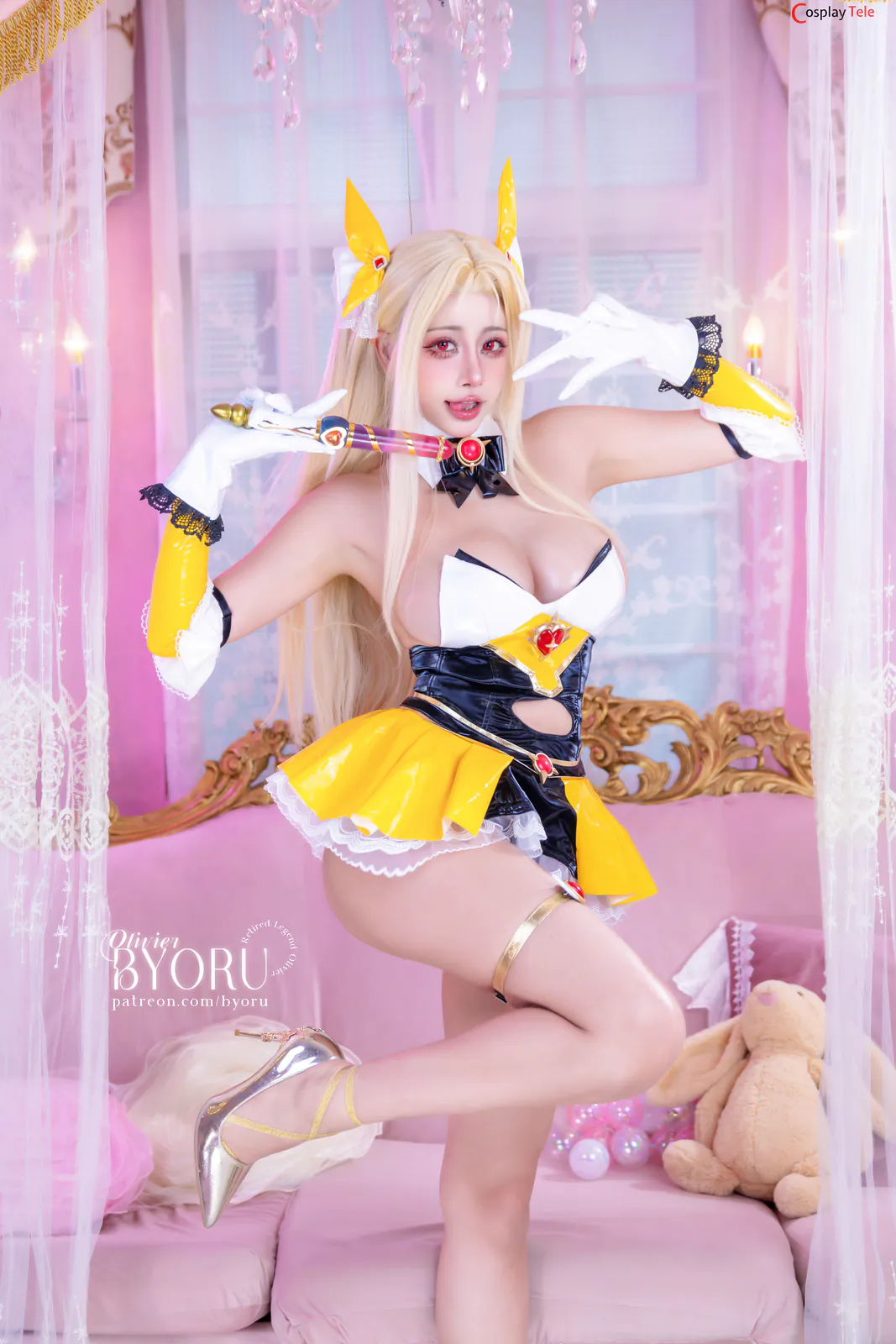 Byoru cosplay Retired Legend Olivier Brown Dust 2 (4)