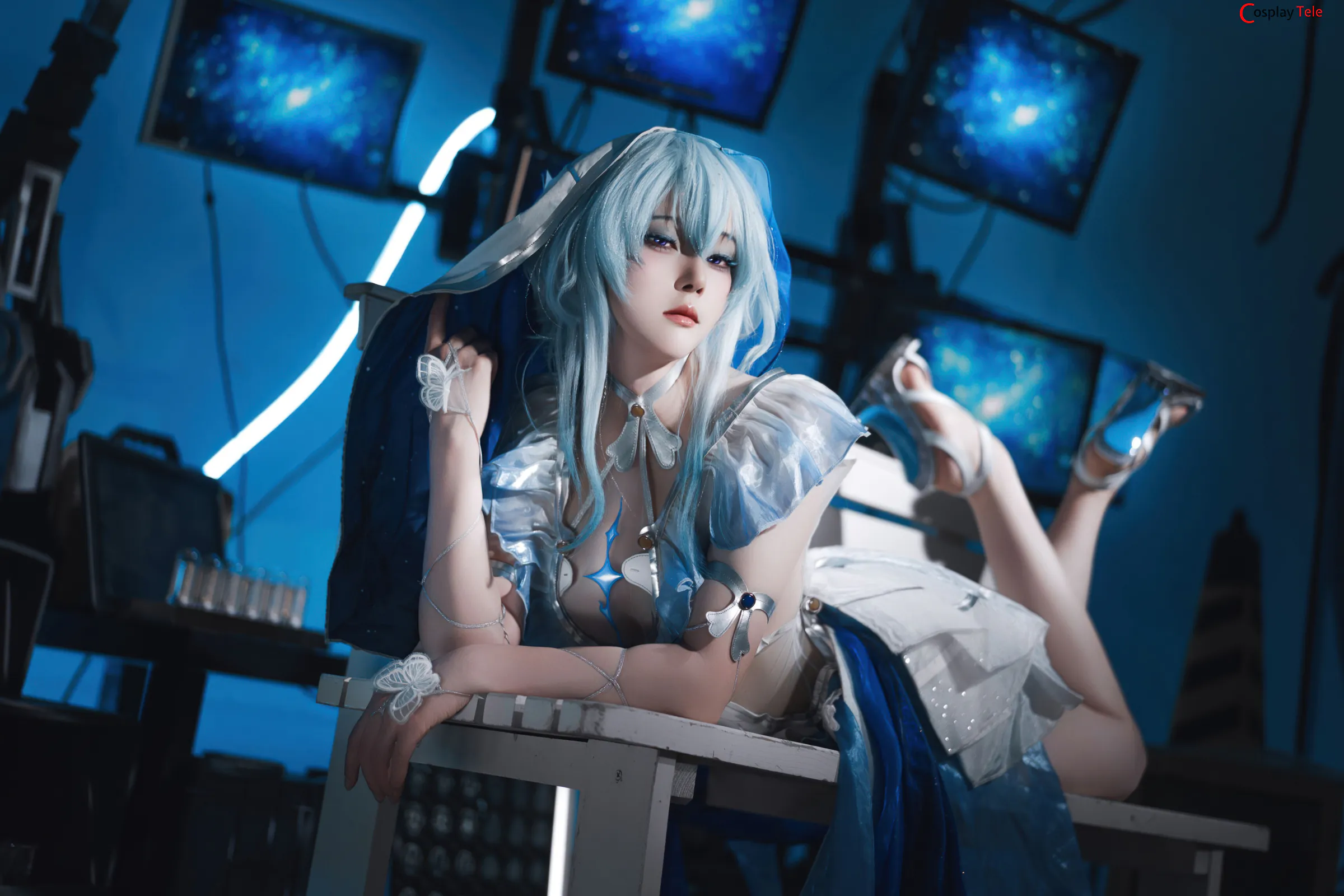 Natsuko cosplay The Shorekeeper Wuthering Waves (2)